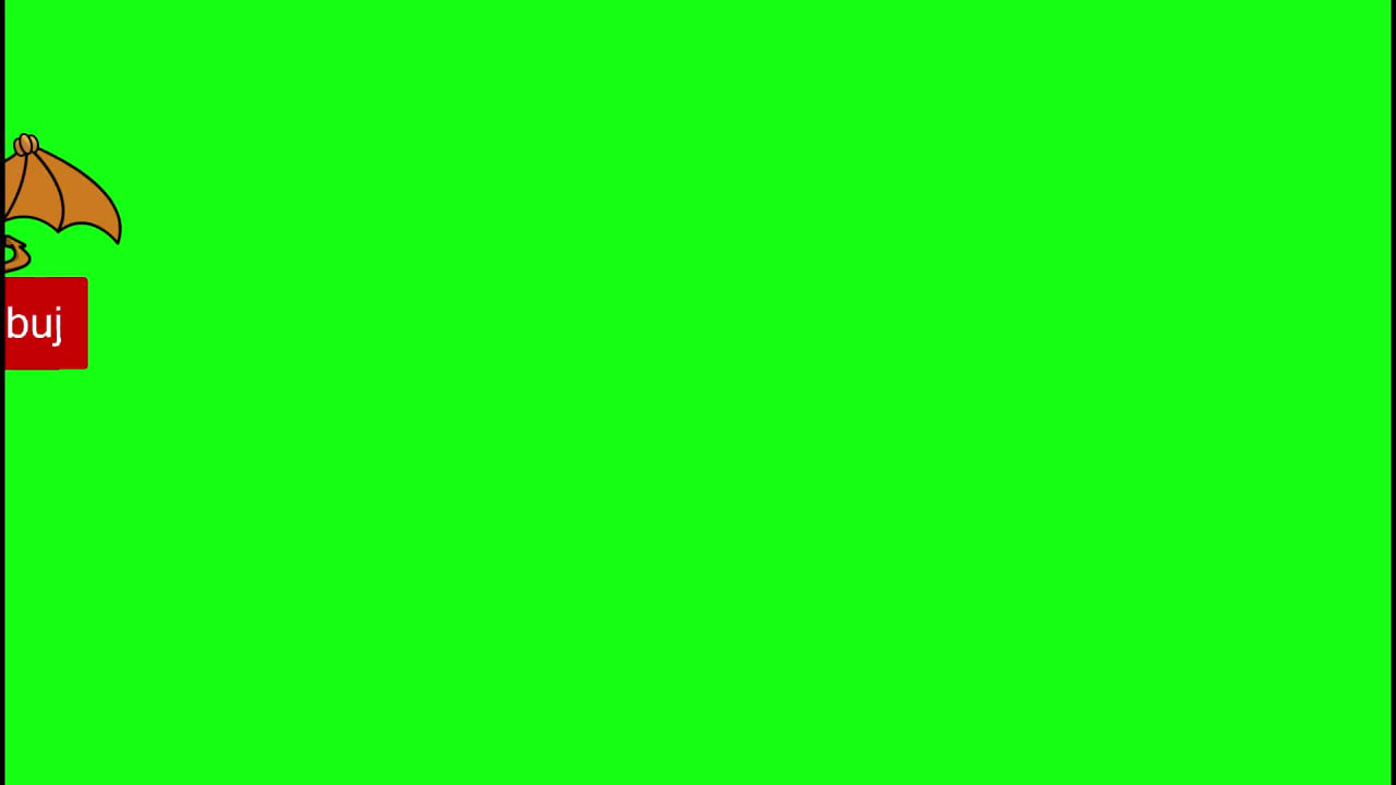 Dragon Hold Subscribe Animation Free Green Screen preview