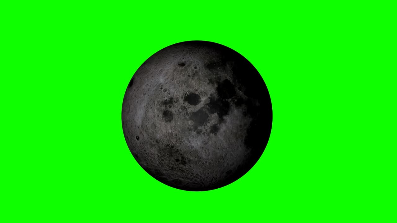 Planet Rotating on Green preview