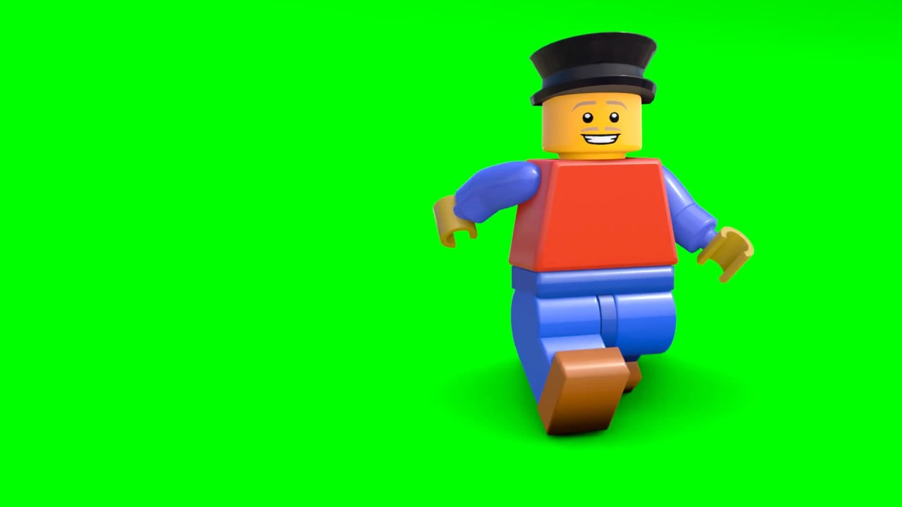 Robot Animation Free Green Screen Video preview