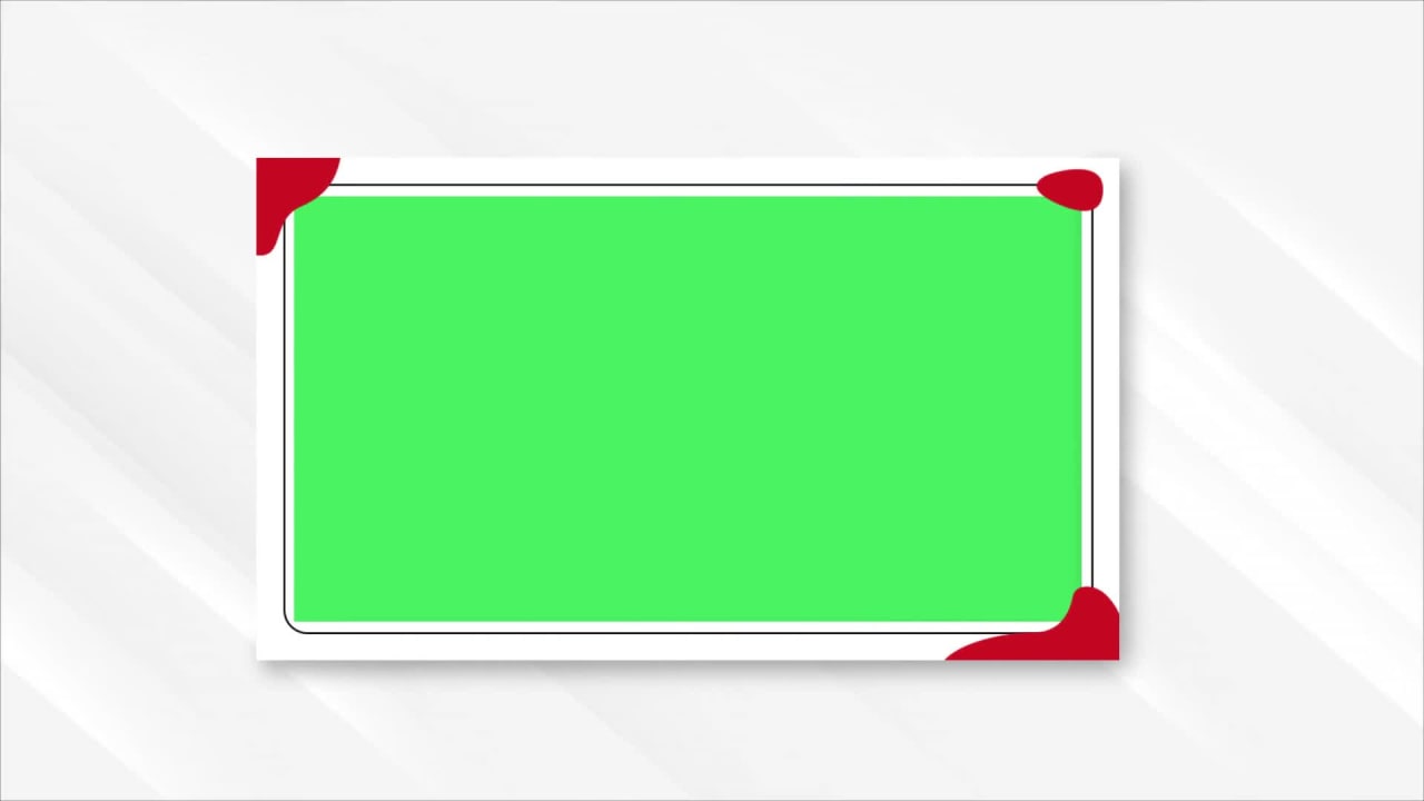 Slideshow on Green Screen preview