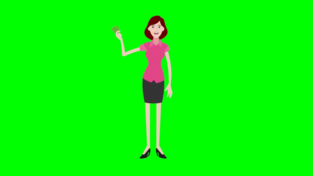 Women Animation Free Green Screen preview