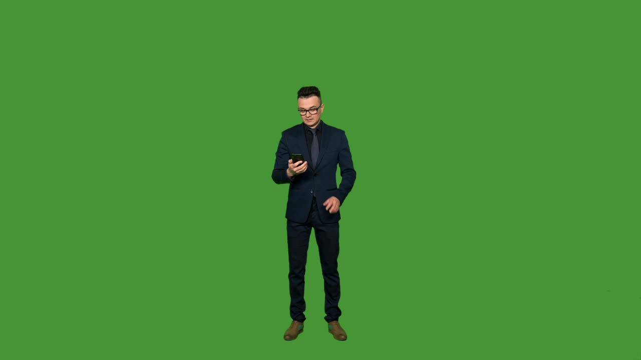 Young Man Answering a Phone Call preview
