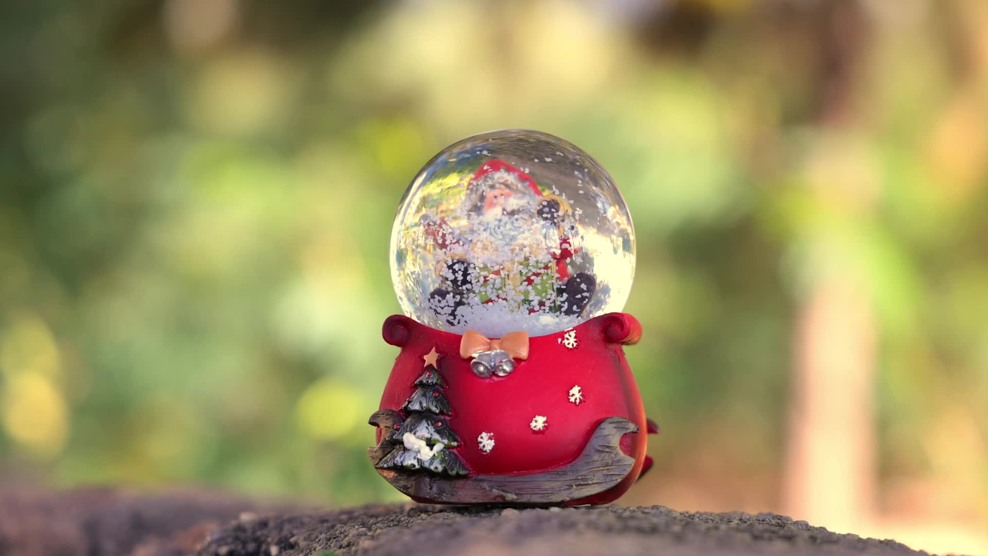 Stock footage of snow confetti preview