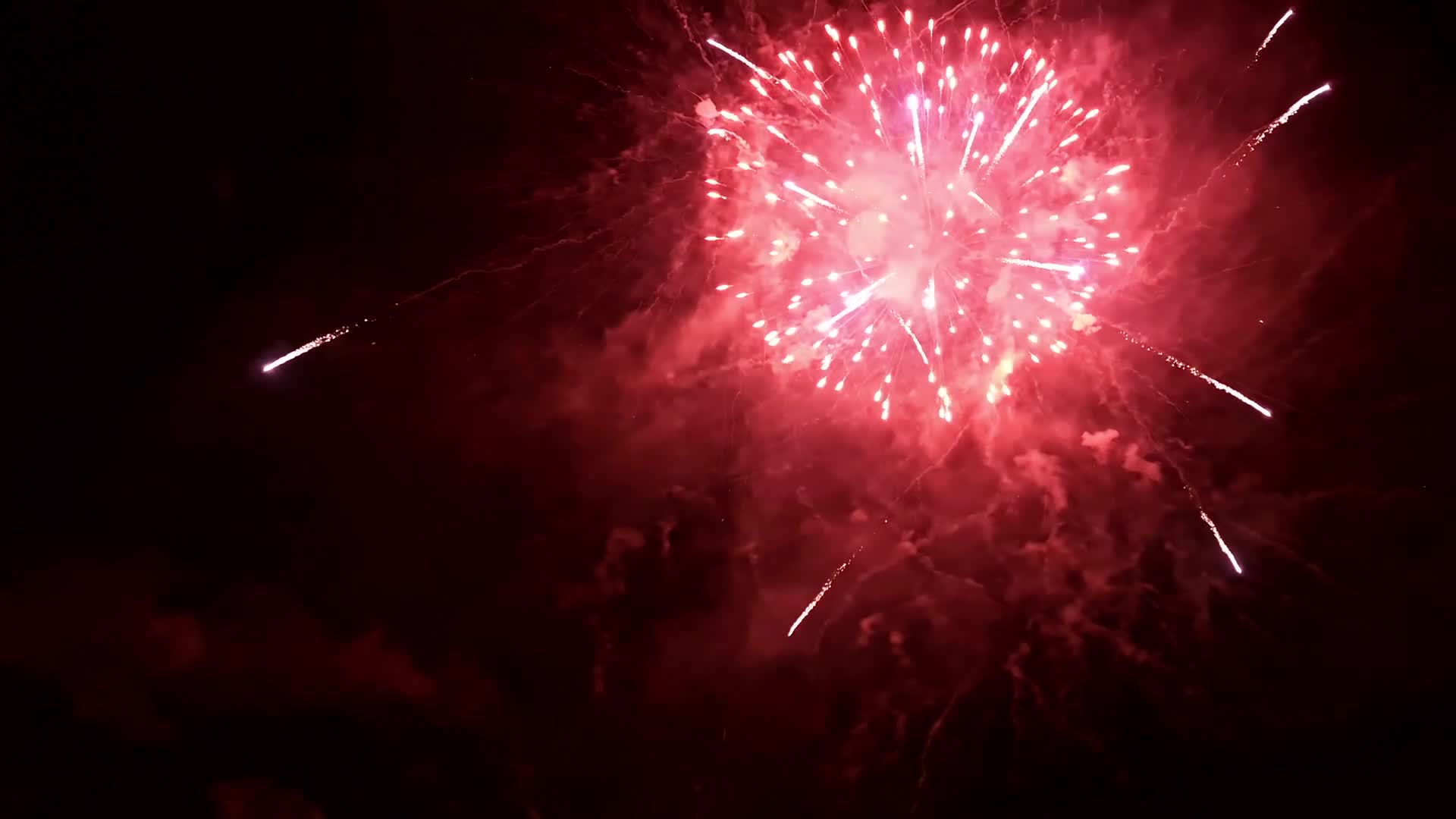 Beautiful stock video of fireworks preview