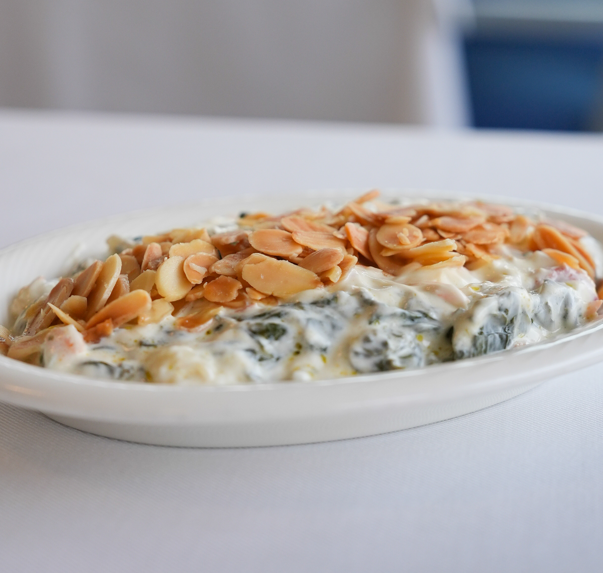 Zaho with Yoghurt and Almonds