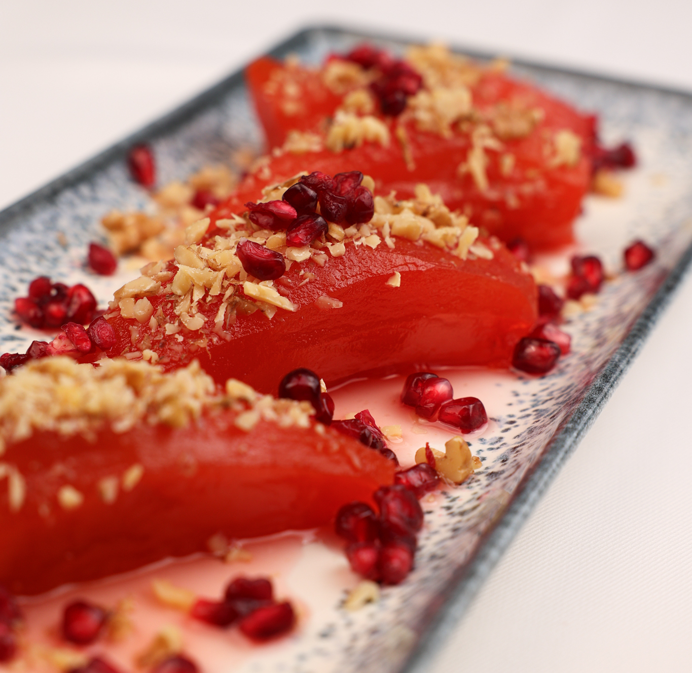 Sugared Quince Desserts