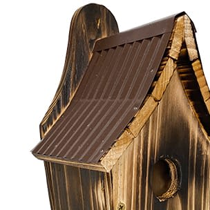 Durable mounting bracket for bluebird house