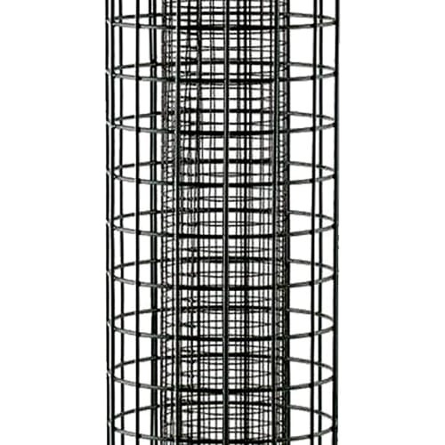 Squirrel-proof bird feeder made of steel