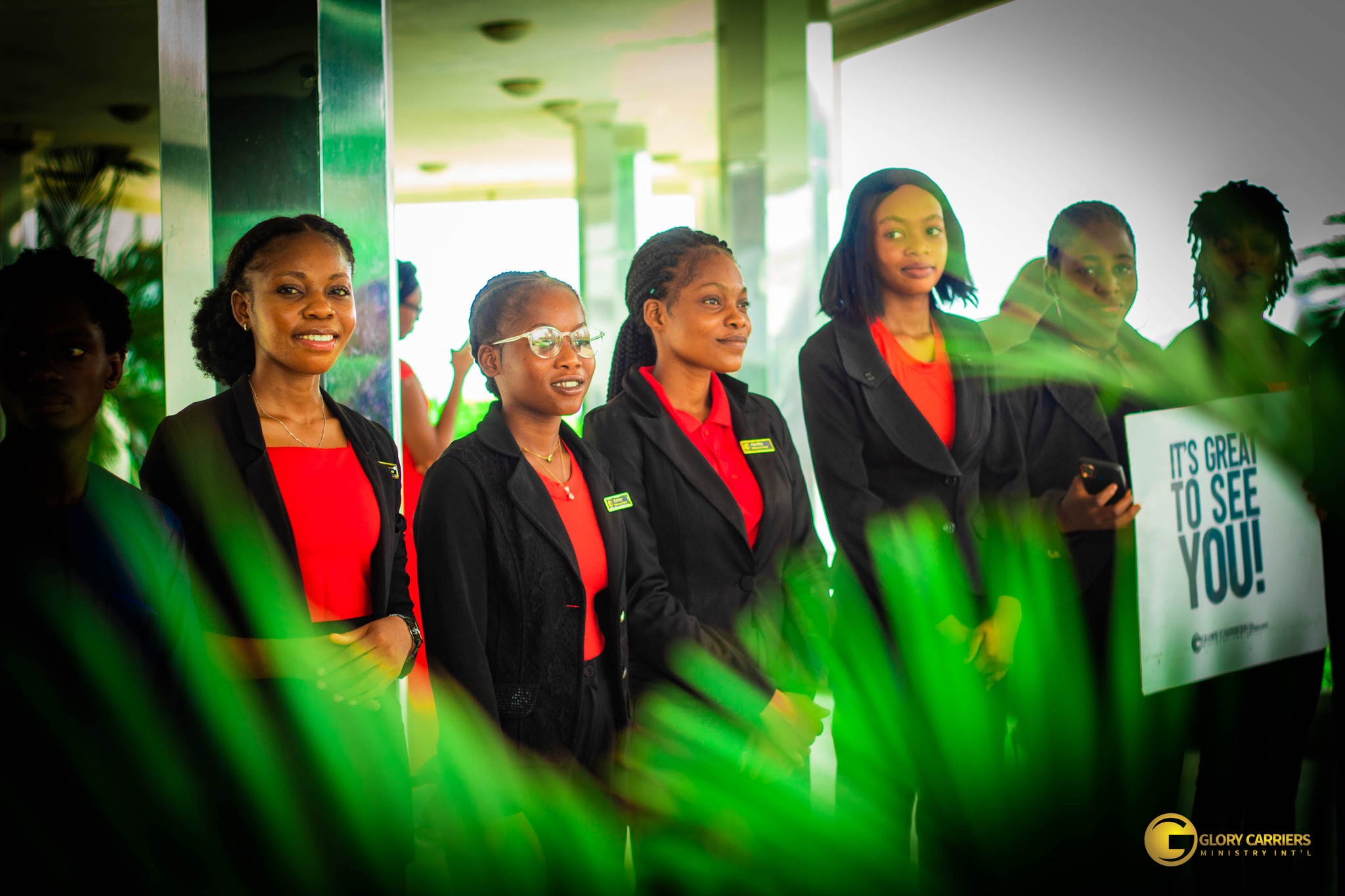 ushering