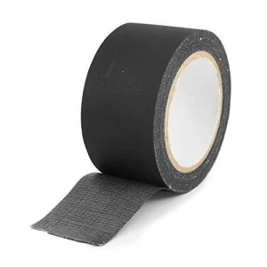 SyncSol Manufacture cotton cloth Tape Black SyncSol Manufacture cotton cloth Tape Black