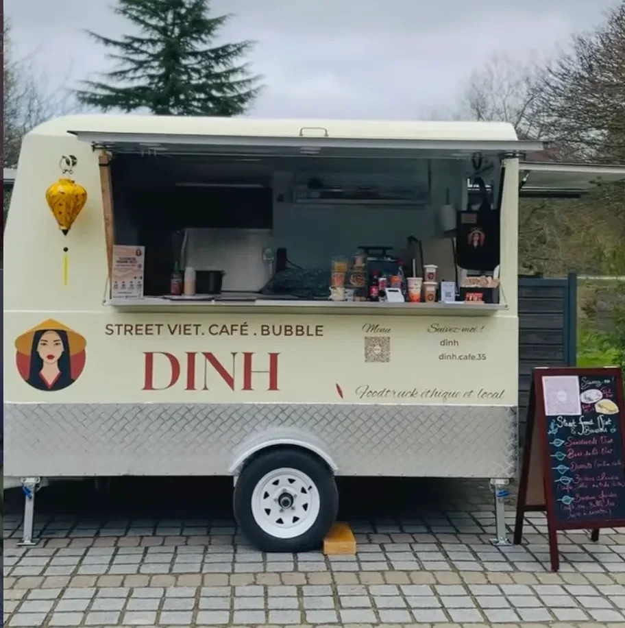 DINH, food truck vietnamien situé à Bruz aux portes de Rennes