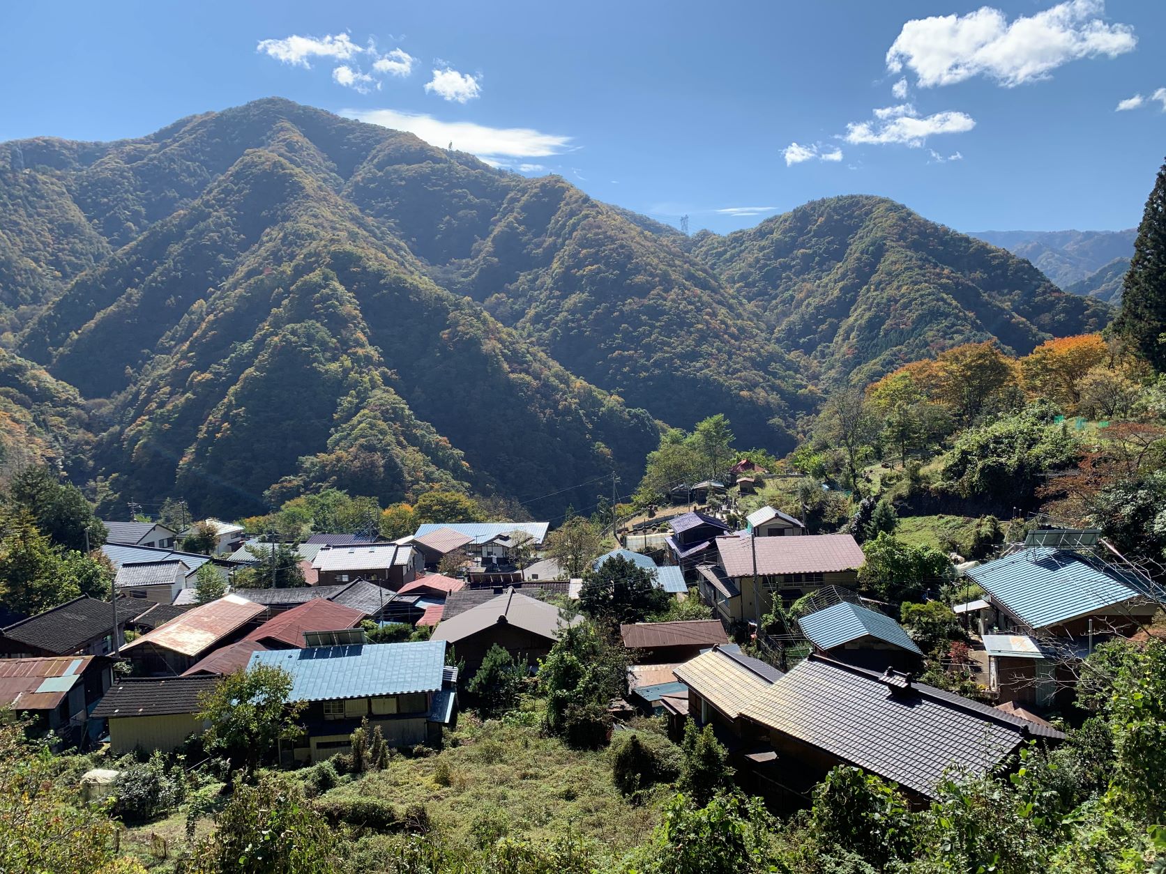 群馬県上野村 風景