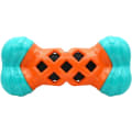 Cloth Grid Crinkle Bone Squeaky Chew Toy for Dog thumbnail 3