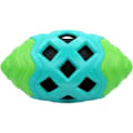 Cloth Grid Rugby Squeaky Chew Toy for Dog thumbnail 1
