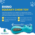 Rhino Squeaky Chew Toy for Dog thumbnail 5