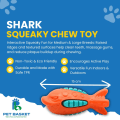 Shark Squeaky Chew Toy for Dog thumbnail 5
