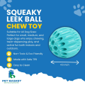 Squeaky Leek Ball Chew Toy for Dog thumbnail 5