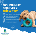 Doughnut Squeaky Chew Toy for Dog thumbnail 4