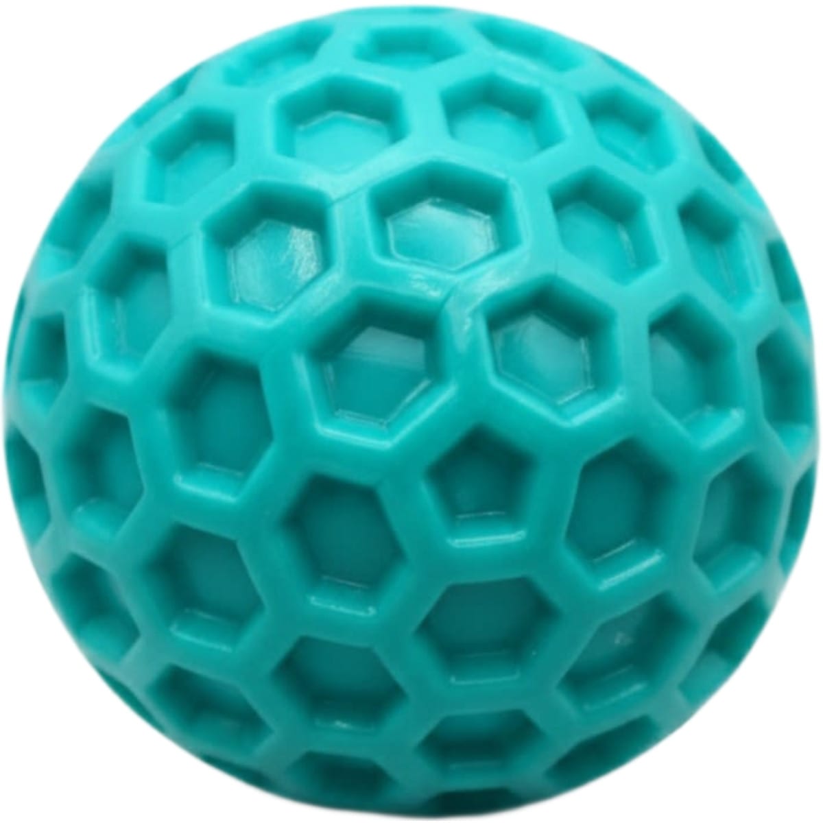Honeycomb Squeaky Chew Ball Toy for Dog