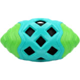 Cloth Grid Rugby Squeaky Chew Toy for Dog view 1