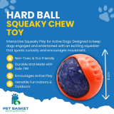 Hard Ball Squeaky Chew Toy for Dog view 5
