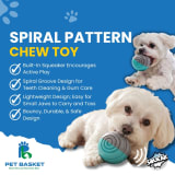 Spiral Pattern Chew Toy for Dog view 4