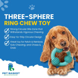 Three-sphere Ring Chew Toy for Dog view 4