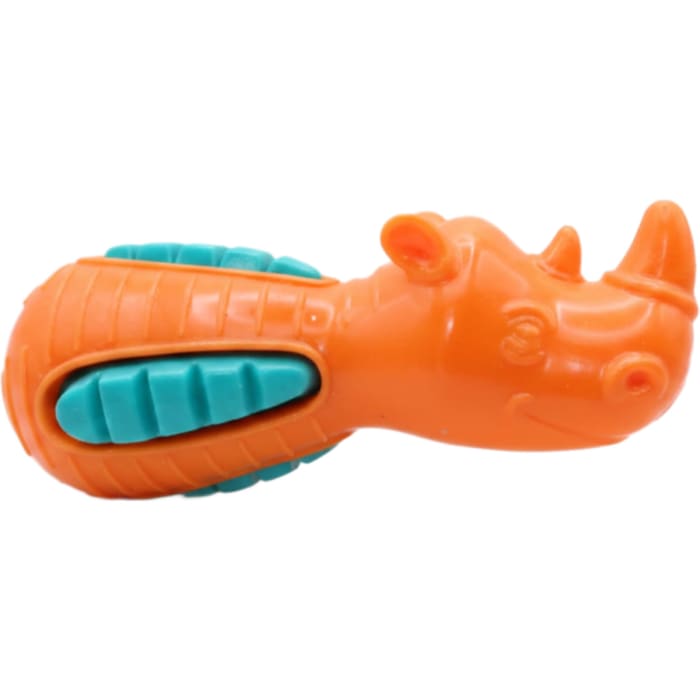 Rhino Squeaky Chew Toy for Dog view 2