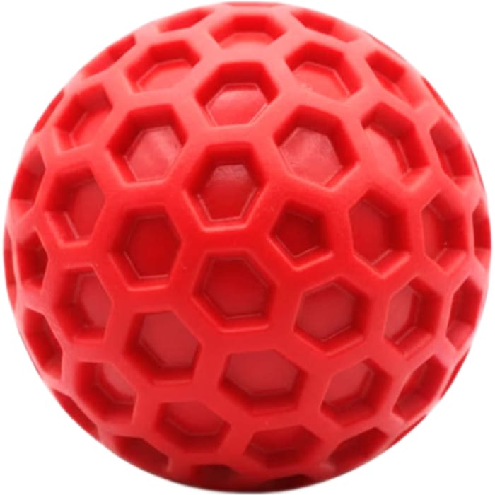 Honeycomb Squeaky Chew Ball Toy for Dog view 2