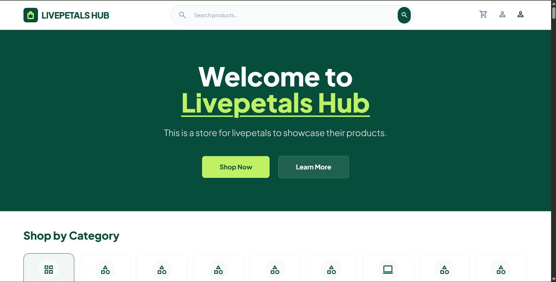 Classic E-commerce Template