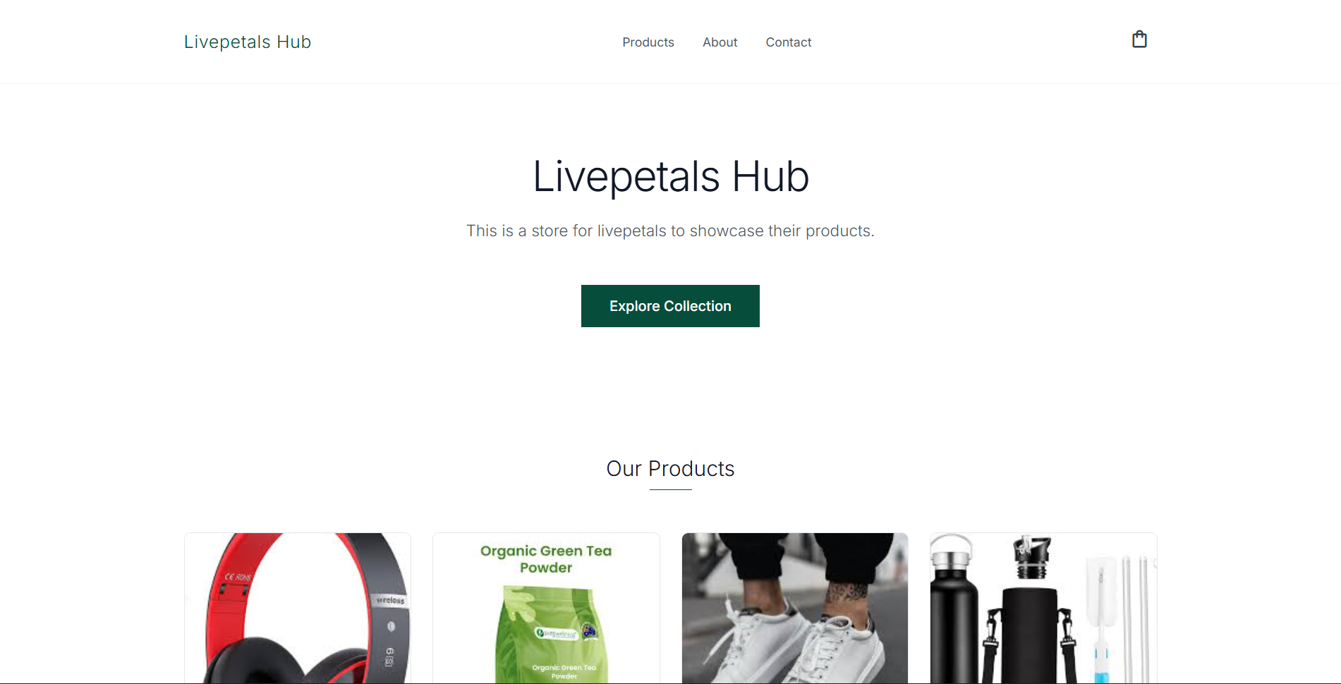 Minimal Clean Template