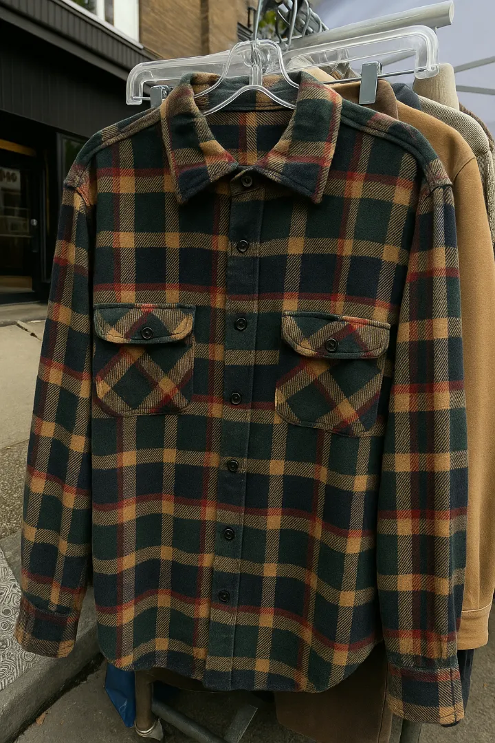 Plaid Flannel Shirt
