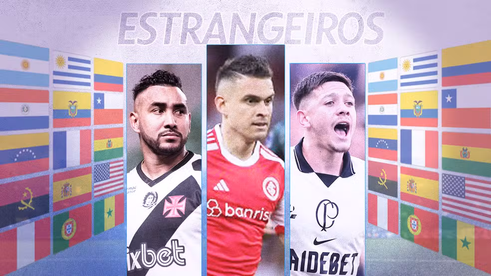 Melhores estrangeiros do futebol brasileiro