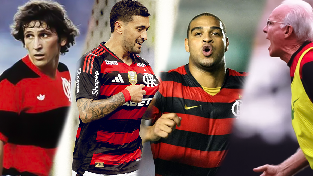 MAIORES ÍDOLOS DA HISTÓRIA DO FLAMENGO