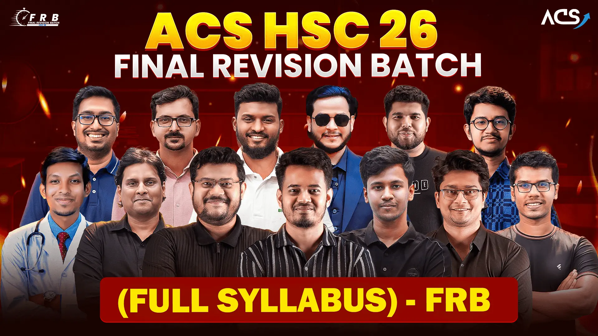 ACS Final Revision Batch 2026, All Subjects - Physics, Chemistry, Math, Bangla, English, ICT - ACS Shop