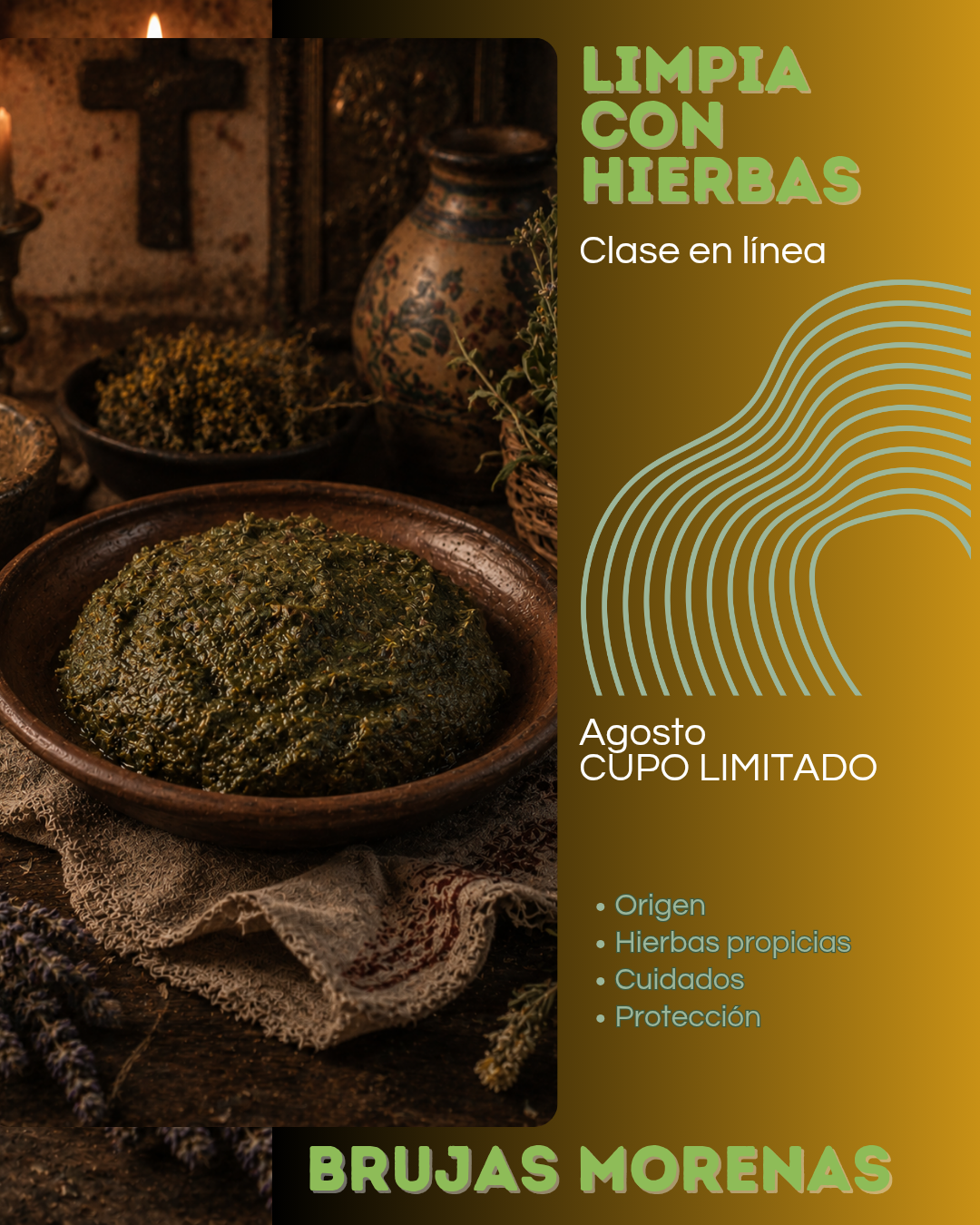 Limpia con hierbas (Clase Maestra)