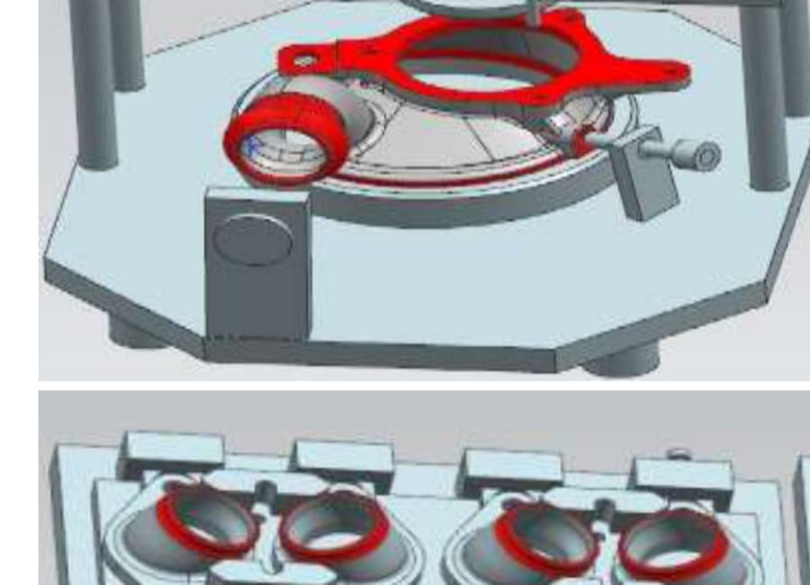 DISA Line — Cope Match Plate