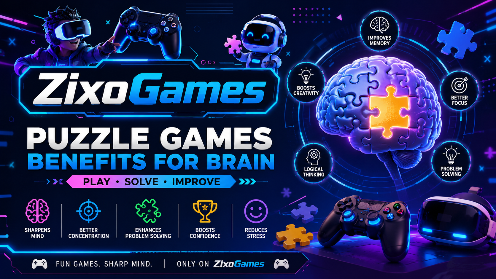 Puzzle Games Benefits for Brain: Boost Memory, Focus, and Problem-Solving Skills