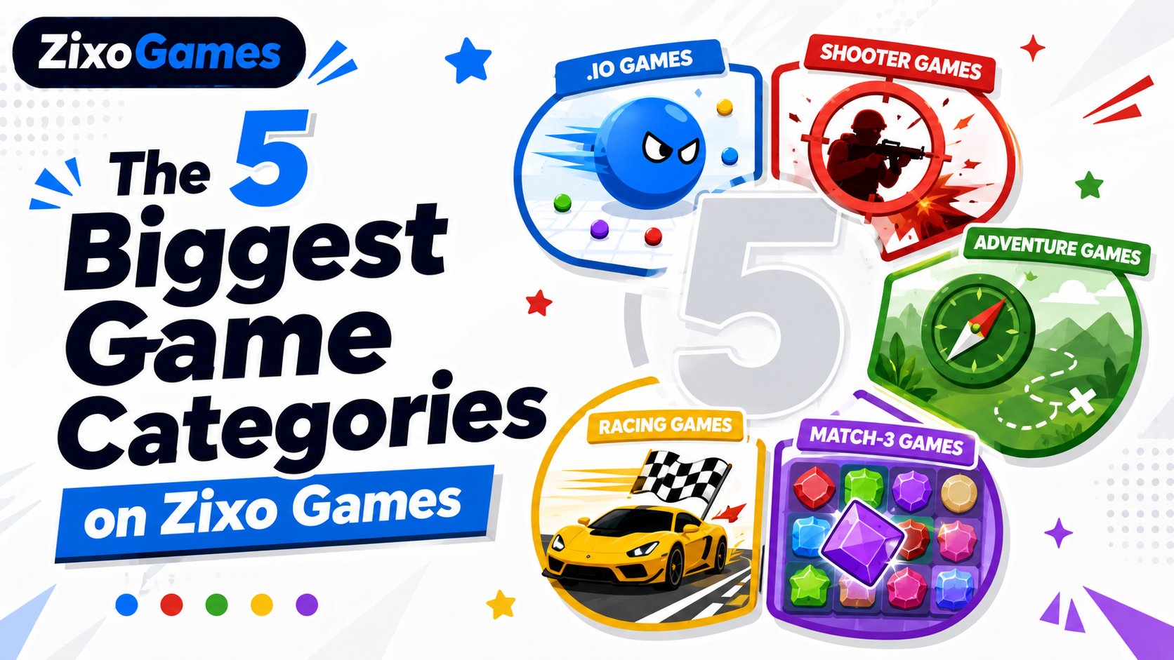 The 5 Biggest Game Categories on Zixo Games and Which One Is Right for You