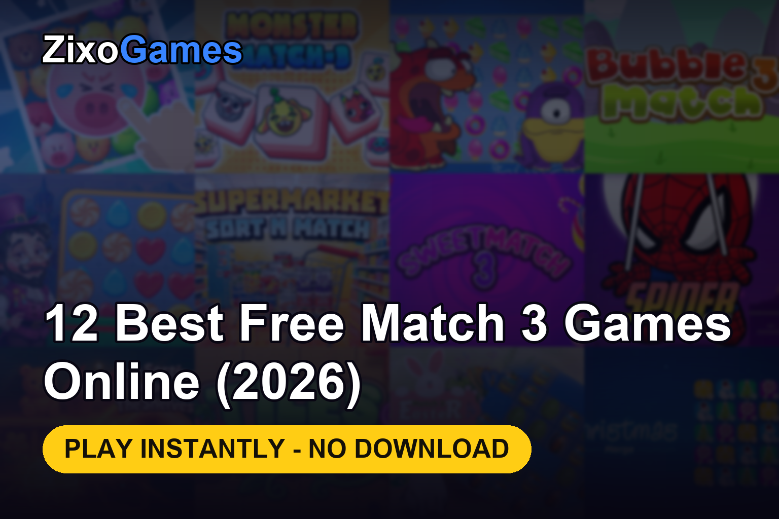 12 Best Free Match 3 Games to Play Online in 2026 (No Download)