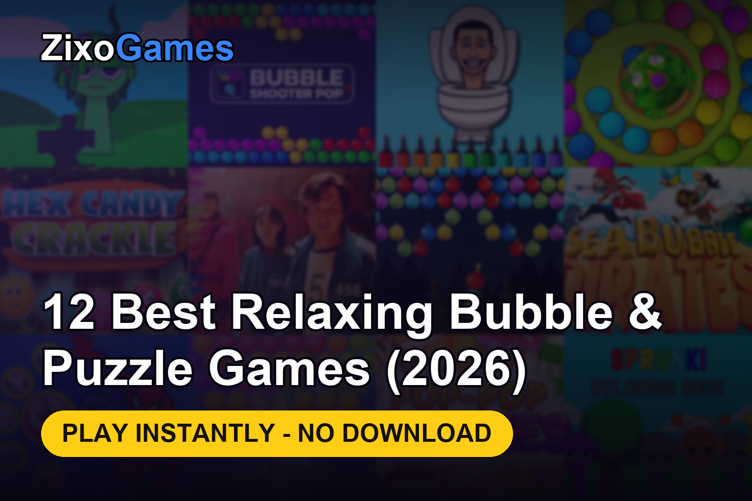 12 Best Relaxing Bubble Shooter & Casual Puzzle Games (2026)