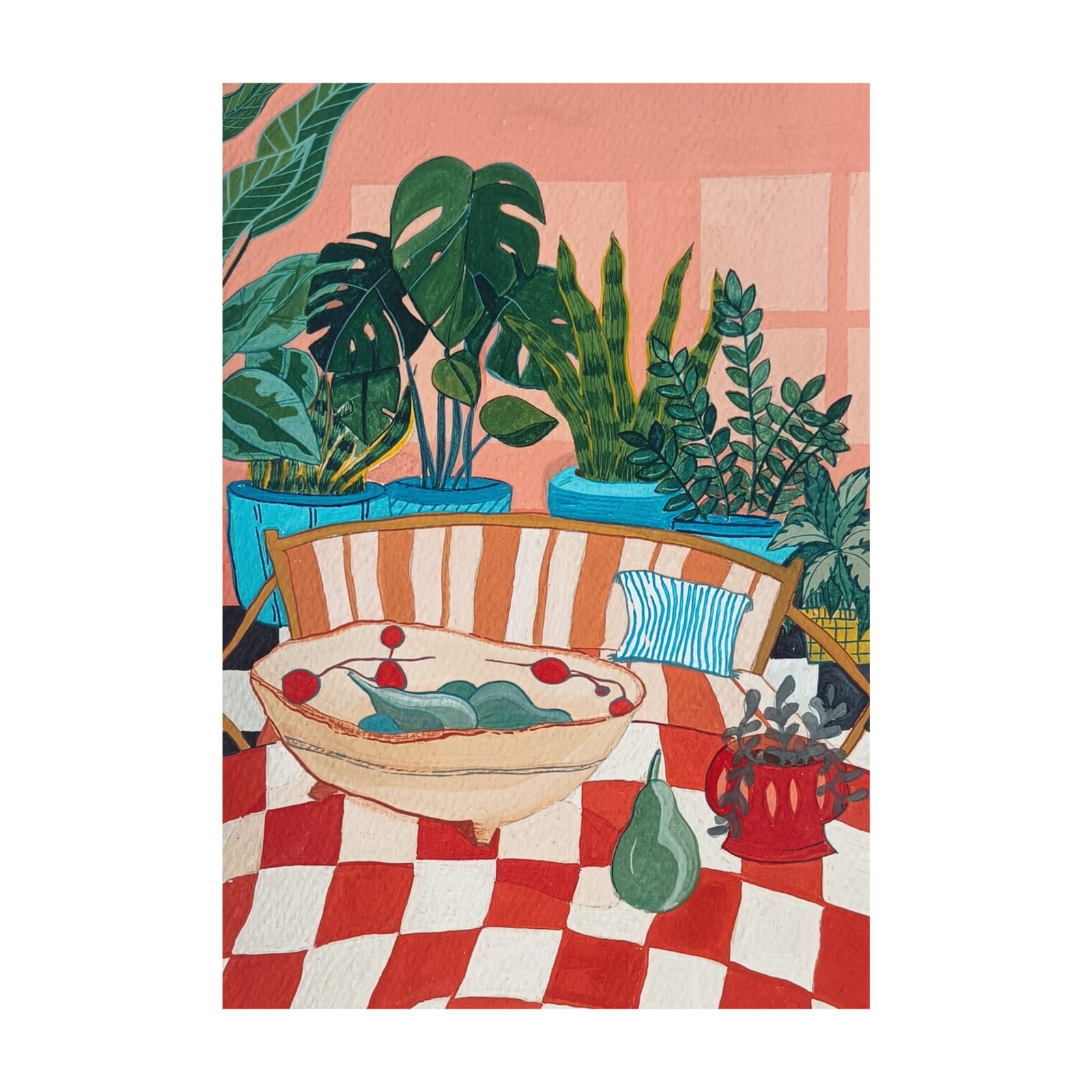 indoor plants. 