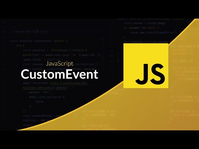How To Build And Use Custom Events in JavaScript