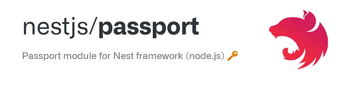 nestjs/passport logo