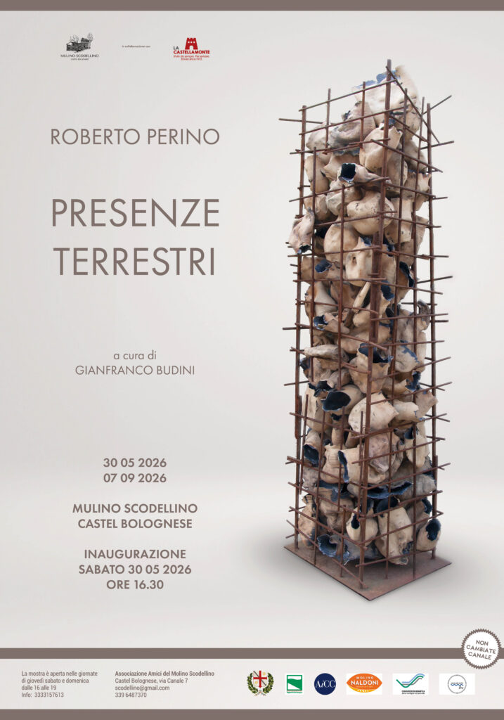 “Presenze terrestri”: al Mulino Scodellino di Castel Bolognese (Ra) dal 30 maggio al 7 settembre 2026 la personale di Roberto Perino “Presenze terrestri”: al Mulino Scodellino di Castel Bolognese (Ra) dal 30 maggio al 7 settembre 2026 la personale di Roberto Perino