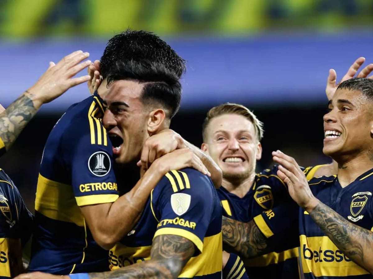 BOCA GOLEÓ A BARCELONA DE ECUADOR Y LIDERA SU GRUPO EN LA COPA LIBERTADORES