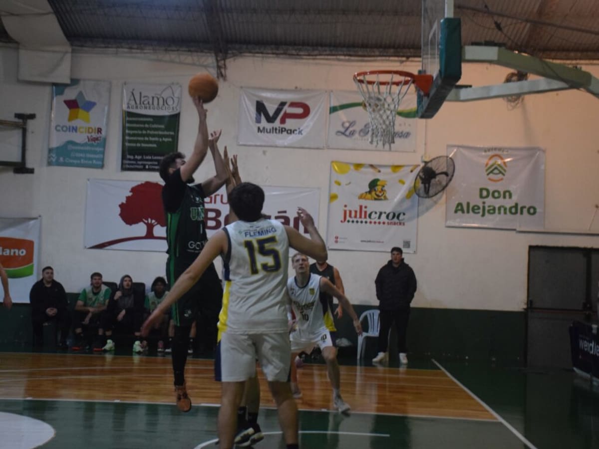 Alan Haunze marcó 20 puntos.