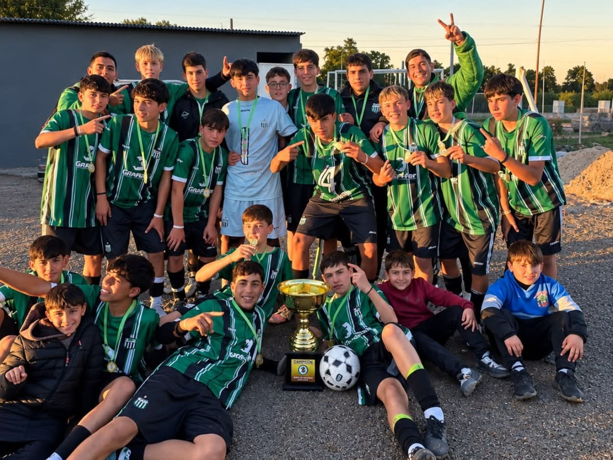 HISTÓRICO: LOS CHICOS DE CULTURAL DE ARANGUREN CAMPEONES PROVINCIALES
