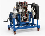 Demonstration Section Working Model of 4 Stroke Diesel Engine thumbnail 2