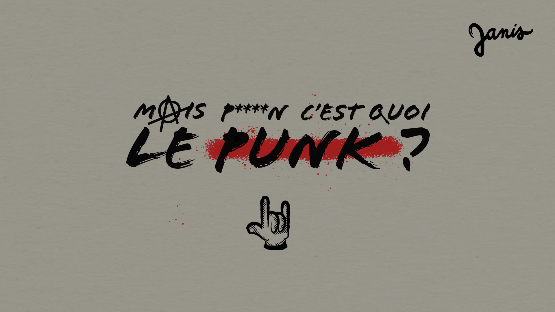 Mais P****n, c'est quoi le punk